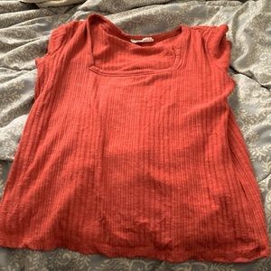 4/$25 Pink Republic Shirt Short Sleeve Ribbed Style